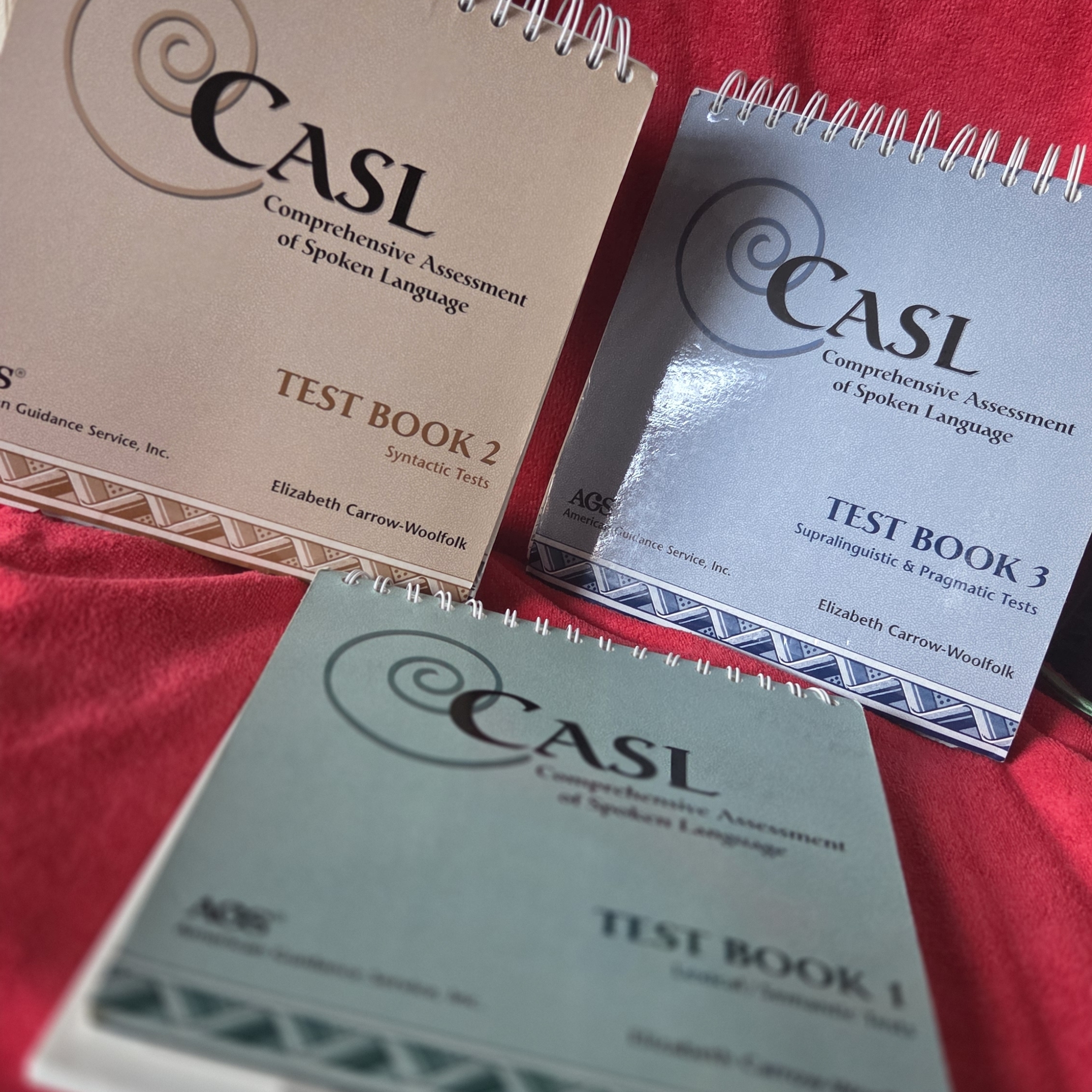 Casl Test Book Set